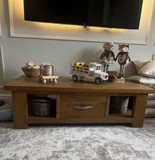 Next Solid Wood Coffee Table with Storage