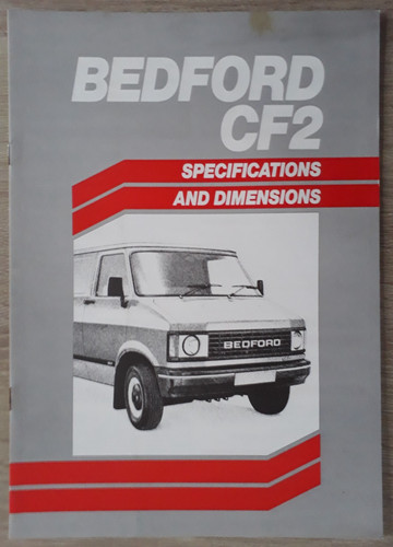Bedford cf2 vans range - bedford,