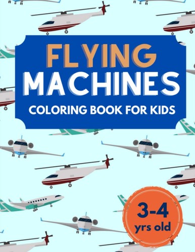 Flying machines coloring - -,