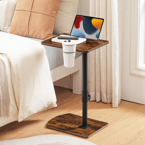 Shaped side table height - side,