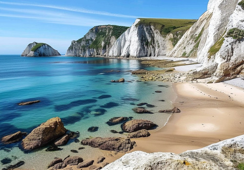 Seaside beach canvas - seaside,