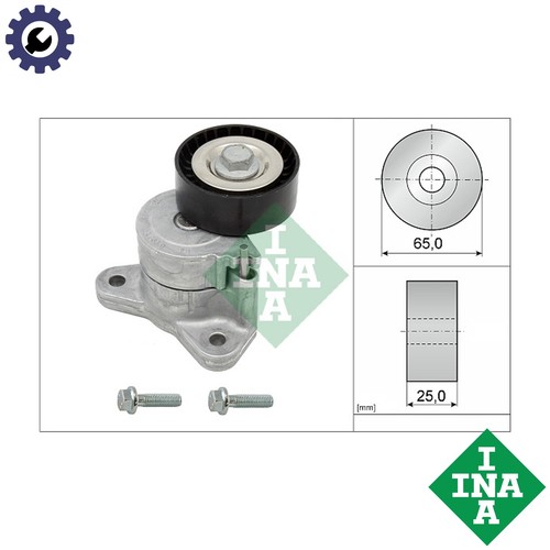 Tensioner lever vribbed - tensioner,