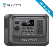 BLUETTI Elite 100 V2 1024Wh Portable Power Station Solar Generator Refurbished