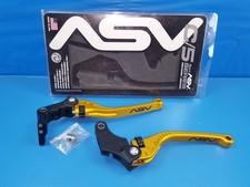 CBR1000RR FIREBLADE/CBR600RR 07-24/CB1000R 18- ASV C5 Clutch & Brake Levers GOLD
