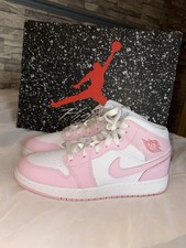 Jordan Pink And White High -