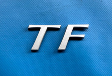 MG TF Satin Rear Emblem Lettering Badge (Part #: DAT000170MVR)