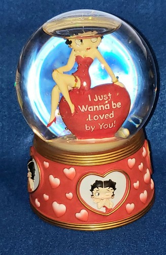 Betty boop musical snow - musical, globe