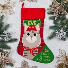 Personalised Cat Christmas