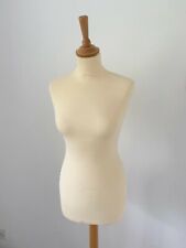 Morplan Economy Female Tailors Dummy Size 10 - Cream and Wood 
