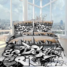 Draw Lots Morning 3D Printing Duvet Quilt Doona Covers Pillow Case Bedding Sets