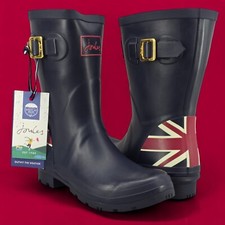 New Joules Rain Boots Mid Calf