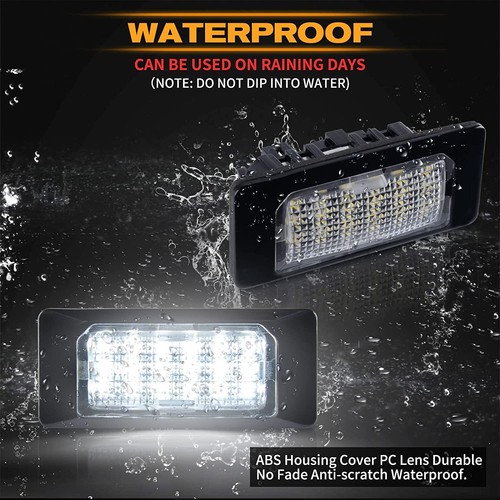 Canbus led license - license, number