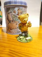 Rambling Ted Figurine Rose, In Tin 