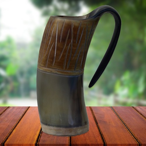 Viking horn mugs beautiful - horn, mugs,