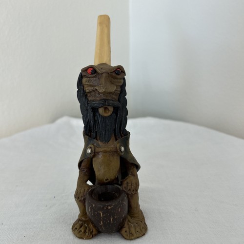 Clay folk art wizard old - art,