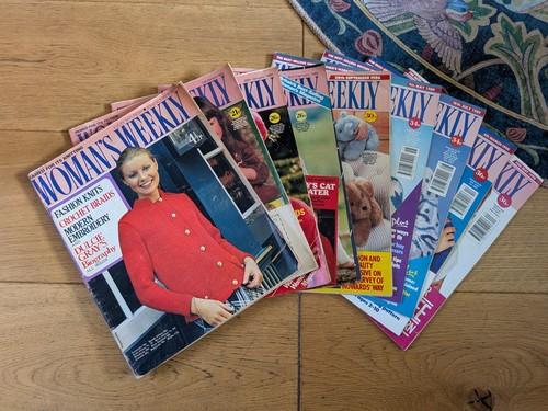 Woman weekly magazine x9 - woman's,