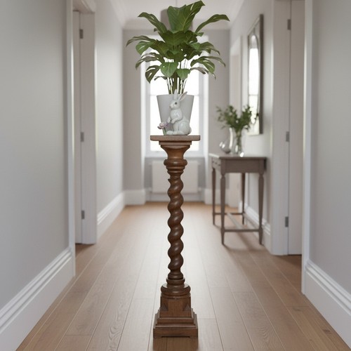 Tall antique carved wood - carved,