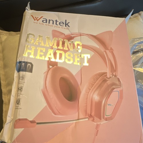 Wantek gaming headset - wantek, blue