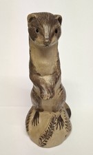 POOLE POTTERY STONEWARE STOAT.