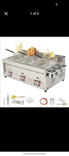 Commercial countertop lpg deep - commercial,