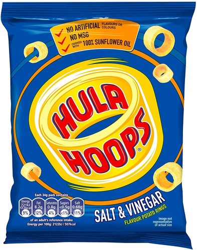 Hula hoops salt vinegar - salt, &