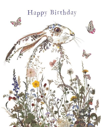 Wild press wildflower hare - wildflower,