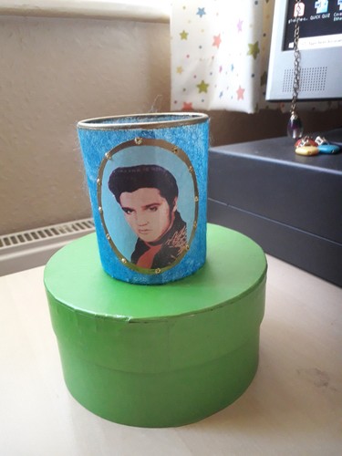 Elvis presley tumbler glass - presley,