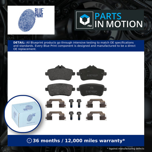 Brake pads set fits - brake,