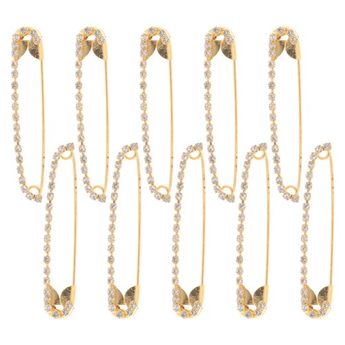 Durable rhinestone safety pins - safety,