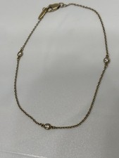 Tiffany & Co. 18ct Gold Diamonds By The Yard Bracelet - 3 Diamonds