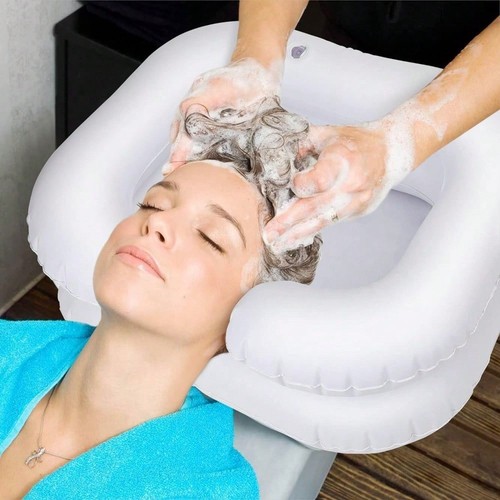 Inflatable shampoo basin sink - inflatable,