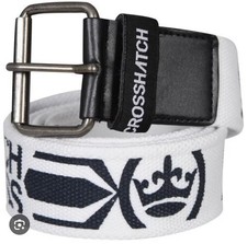 CROSSHATCH Mens Designer Fashion Buckle Belt For Shorts Jeans Pants Chinos Big