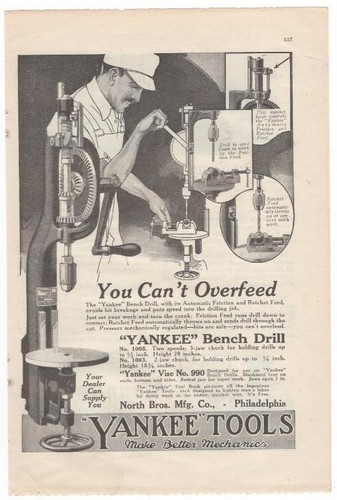 Yankee bench drill 1003 - drill, &