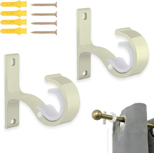 Curtain pole bracket - curtain, bracket,