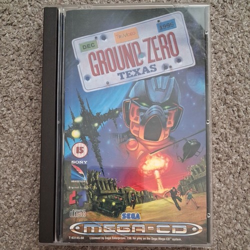 Sega mega ground zero texas - cd,