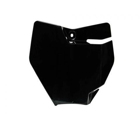 Front plate ktm65 black - front,