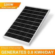 100W 12V Solar Panel