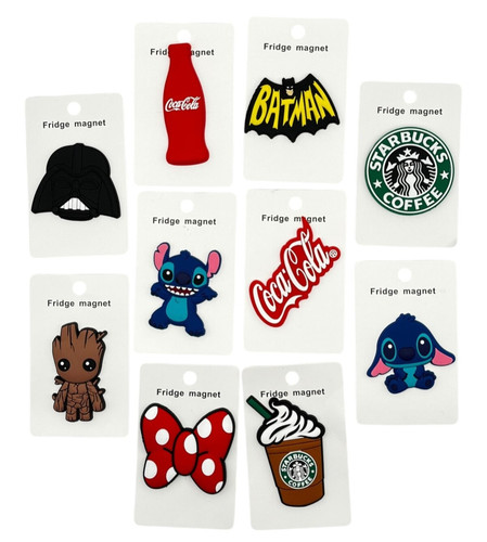 Fridge magnets funky comic - fridge,