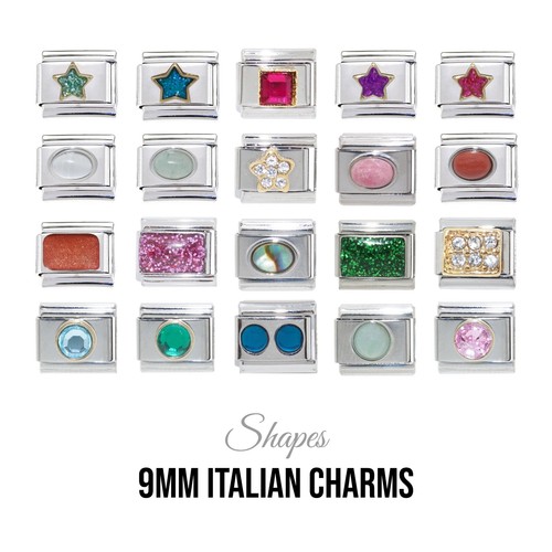 Shapes 9mm italian - italian, charm