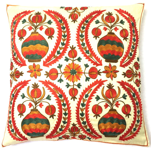 Exclusive uzbeki suzani pillow - exclusive,