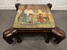 Mid-Century Hand-Carved Lanna