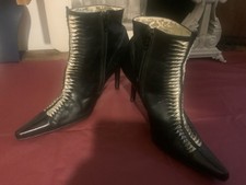 Faith Gothic Black Solo Ankle