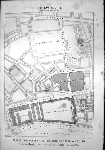 Old new law courts - old,