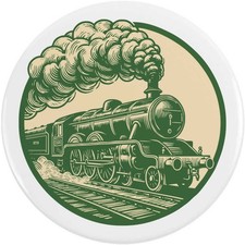 'Vintage Steam Engine' Button