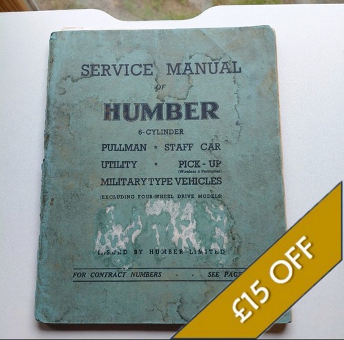 Rare 1940 humber - rare,