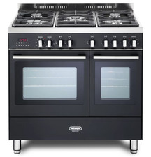 DeLonghi DTR 906 DF AN Modern Twin cavity dual fuel Range Cooker Anthracite