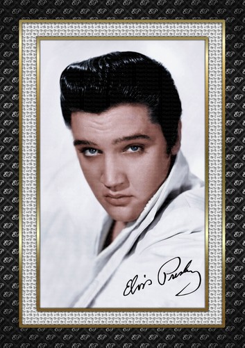 Elvis presley a4 - elvis, signed