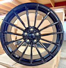 18" Seat Leon 2005-2025 Gloss black 116 Clubsport 2 Design 7.5j Alloys X4