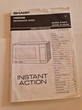Sharp carousel microwave oven - carousel,