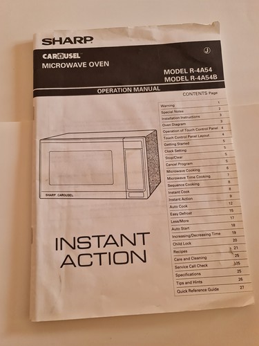 Sharp carousel microwave - sharp, oven